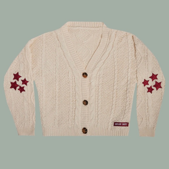 TS Red Cardigan 3XL/4XL - www 
